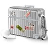AirPods Pro 2 Case Cover, KOREDA Cute Funny Suitcase Design