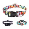 Cosyhomelondon adjustableCollar with Patternsa and reflective lines, Soft Comfy Pet