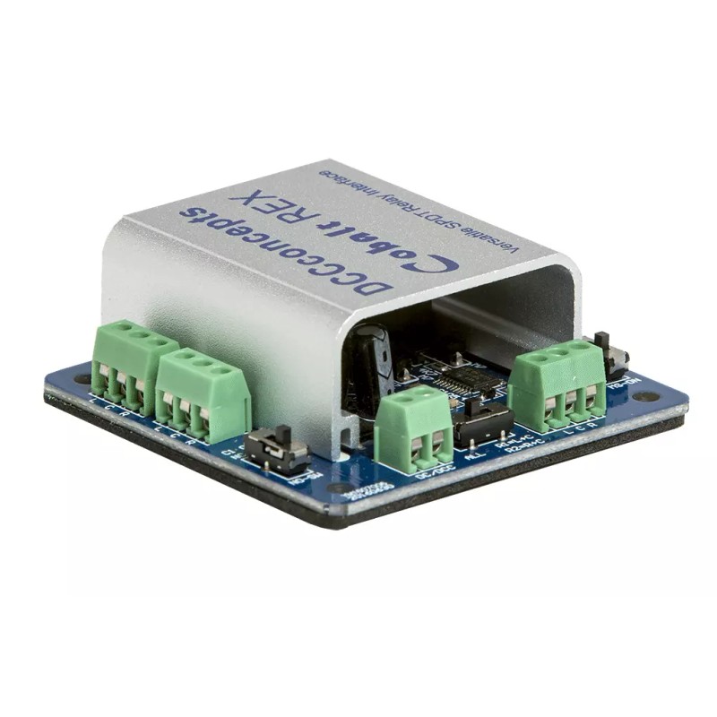 DCCconcepts DCC Concepts ~ Cobalt SPDT Relay Extension Board ~DCP-REX