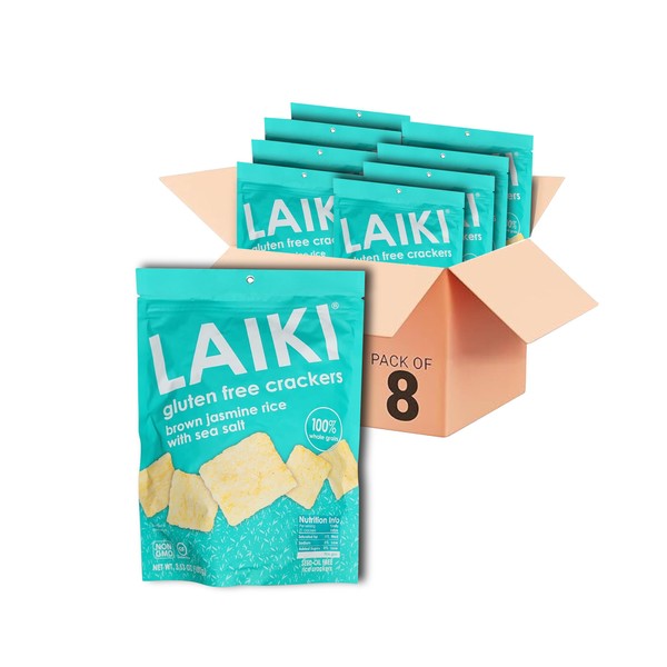 Gluten Free Rice Crackers - Seed-Oil Free - Snacks -