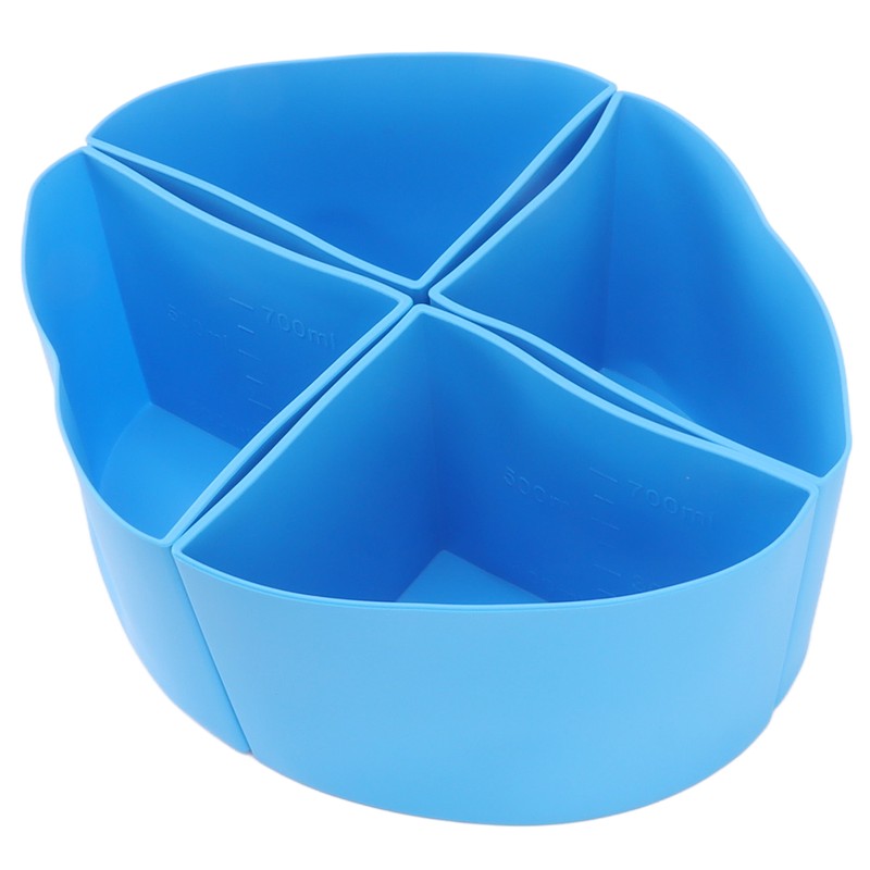 Slow Cooker Divider Liner 4 in 1 Silicone Reusable Leakproof