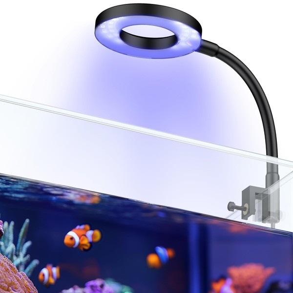 Pawfly 6 W Saltwater Aquarium Light for 1-3 Gallon Fish