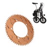 BOLANY 130BCD Bike Chainring 54T Positive Negative Tooth Single Disc