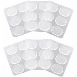 PhoenixSole Shoe Poop Stickers, Large Capacity, Prevents Shoe Blisters, Shoe Removal, Fish Eye Pain, Clear Gel Type, Washable, Set of 36