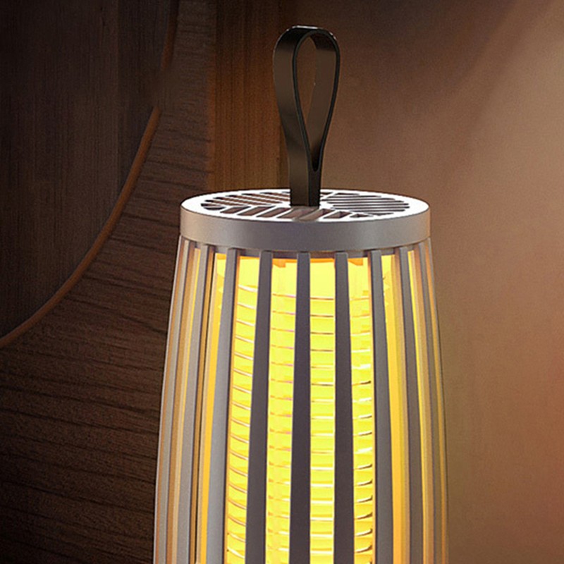 Mosquito Killer USB Hanging Bug Zapper Trap Lamp With Warm
