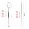 Rod Lifting Rod, Clothesline, Extendable, Washable, Rod Row, Adjustable, Lightweight,