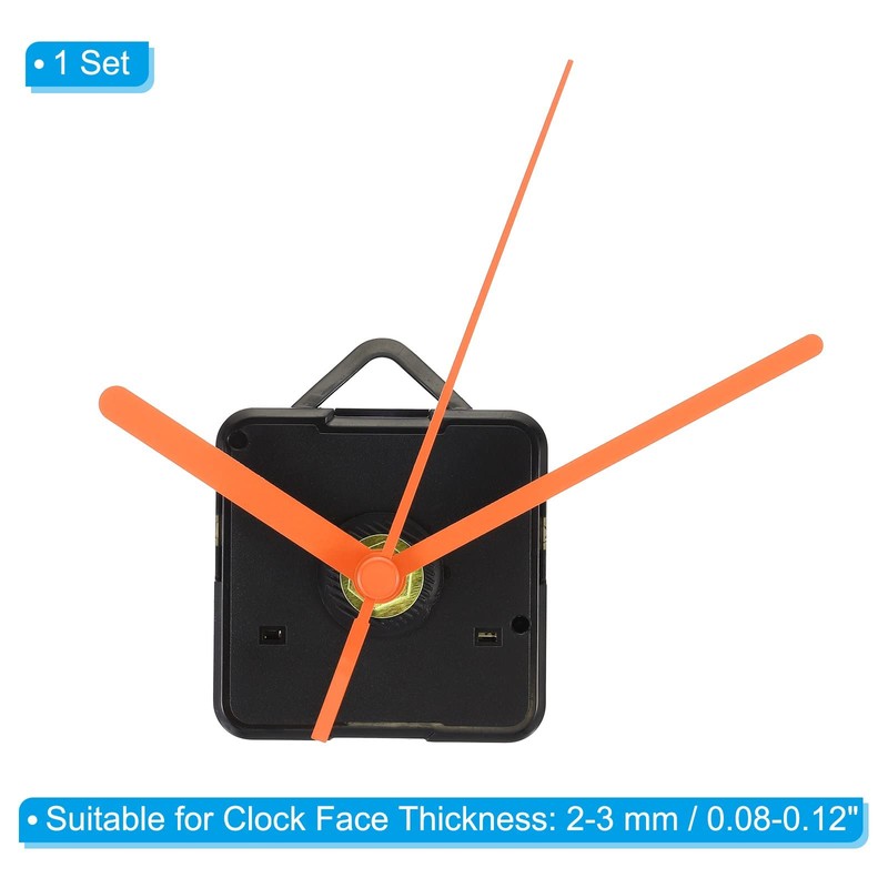PATIKIL Clock Mechanism Replacement Kits, 1 Set DIY Silent Sweep