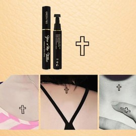 You&Me Tattoo Stamp Cross 10pcs Children's Play Toy / 유앤미 타투 도장 십자가 10개 어린이 놀이 완구