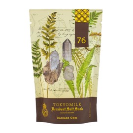 TokyoMilk Radiant Gem Salt Soak, 10oz., 283 g – Lemon Balm, Amber, Winter Daphne, Musk – Bathtub Accessories, Bath Salts for Women, Bath Products, Scented Luxury Bath Salts