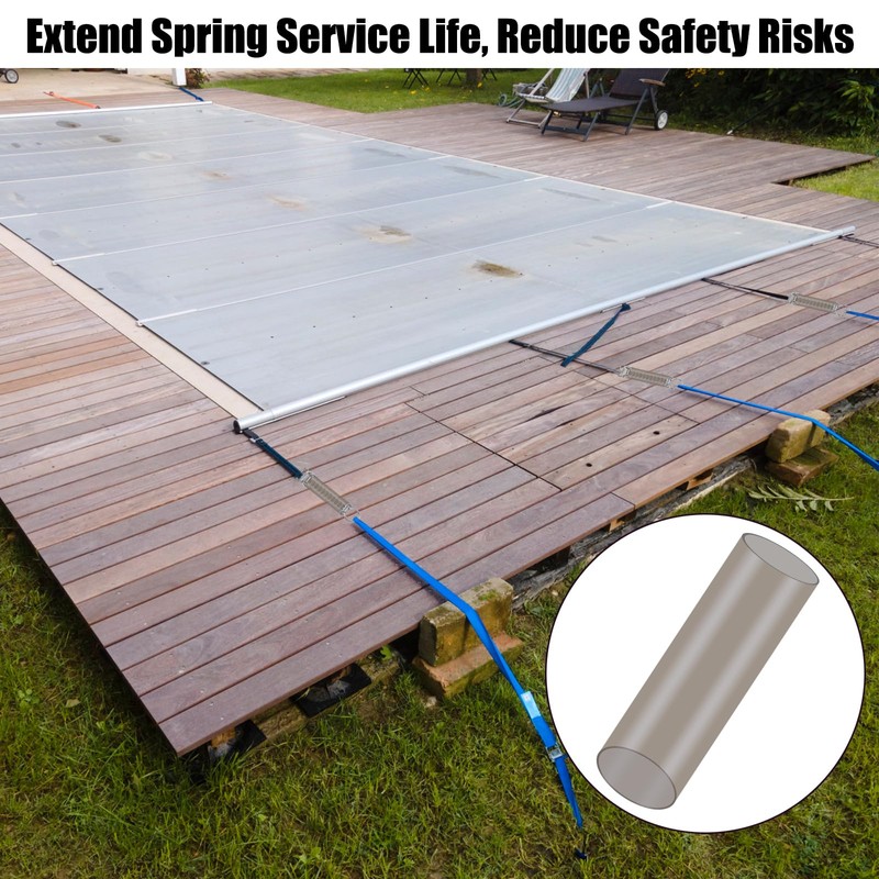 25Pcs Pool Cover Spring Sleeves, Suboyica Spring Covers for Pool