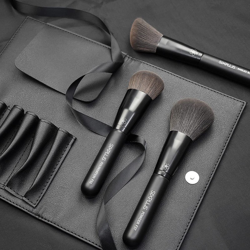 SIXPLUS Face Brush Set of 3 Foundation Brushes Cheek Brush
