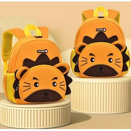 Padgene Toddler Harness Backpacks Safety Leash Kids Anti Lost Kindergarten Preschool Backpack Neoprene Lightweight Animal Schoolbag 3D Cartoon Dinasour Mini Travel Bag for Boys Girls Ages 3-5