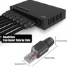 VCELINK Conectores RJ45 sin herramientas, enchufe modular Cat6 sin herramientas,
