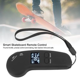 Electric Skateboard Remote Control, Universal 2.4GHz Adjustable Speed Braking, 4 Wheel Skateboard Mini Remote Control with LED Indicator