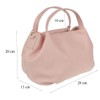 Girly HandBags Womens Bucket Genuine Leather Handbag Pinky Nude