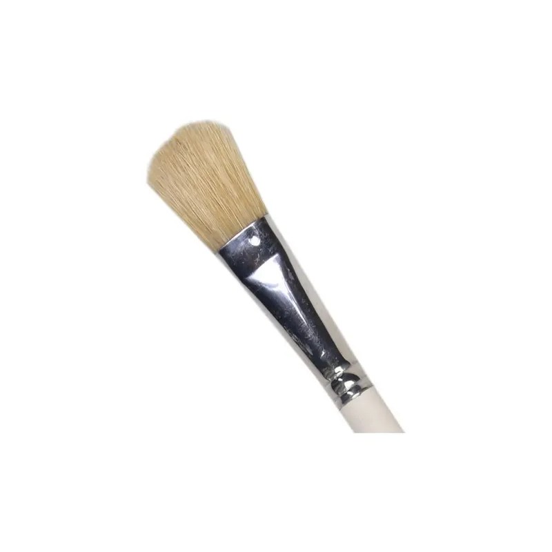 Brocha Facial Ovalada, Cerda Natural - Spa