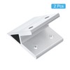 uxcell 2Pcs 45 Degree Angle Aluminum Profile Corner Brackets, Corner
