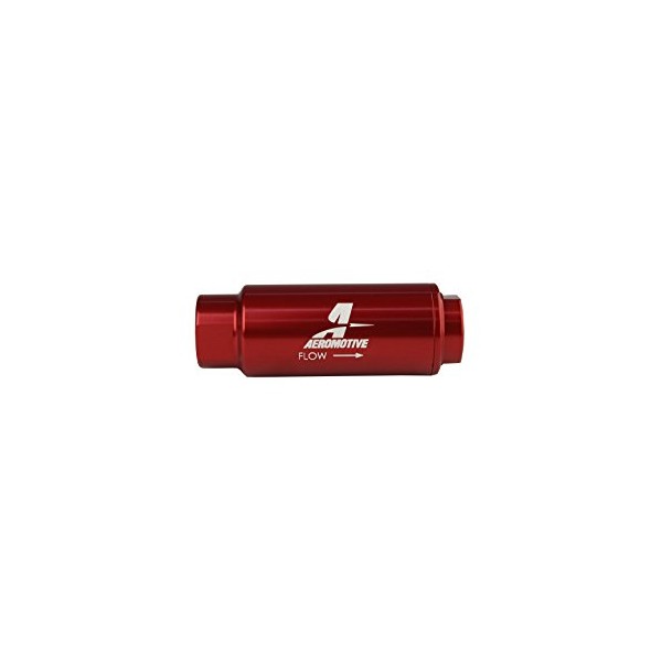 Aeromotive 12303 In-Line Filter (40-Micron Fabric Element)