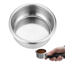 54mm Portafilter Basket Non Pressurized Filter Basket Stainless Steel CoffeeFilter Replacement CoffeeFilter Basket-Filter Baskets Machine Parts for Coffee Machine Coffee Accessories