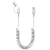 USB to Lightning and USB C Cable 2 in 1