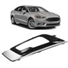 Front Fog Light Grille Cover Scratch Resistant Chrome Fog Lamp
