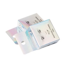 VICASKY 2Pcs Convenient Eyebrow Mapping Ruler Simple Eyebrow Drawing Tools for Lightweight and Portable for Everyday Use