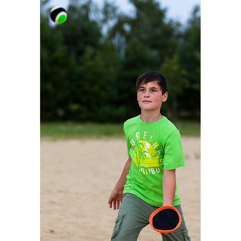 Schildkröt neoprene Velcro ball set, 2 neoprene hand catchers with