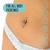 BASE LABORATORIES Piercing Aftercare Spray 4oz | Saline Spray for