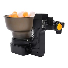 Table Tennis Robot, Automatic Ping Pong Ball Machine with 2 Wheel Drive, 9.84-98.43ft/S Table Tennis Machine for Training, Gyms