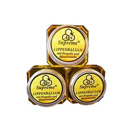 Api Supreme Lip Balm with Propolis and Beeswax 3 x 12ml