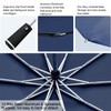 Satol 54 Inch Large Golf Umbrella, Windproof 10 Ribs Automatic