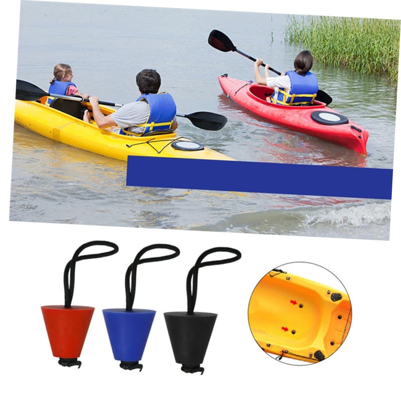 BESPORTBLE 4 Pcs Scupper Plug Kit for Canoe and Kayak