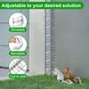 Puthpy 60 Pack Stainless Steel Squirrel Deterrent for Bird Feeder,