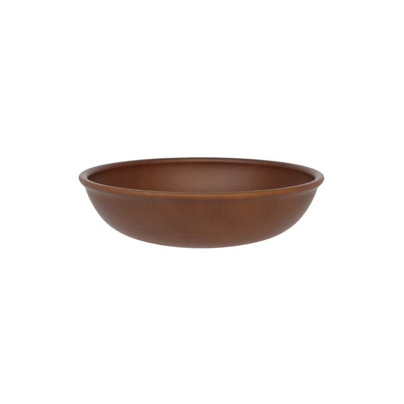 Marimocraft DBSJ-054 All Miffy Round Plate, S, Brown, Φ5.9 x