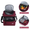 MIER Insulated Lunch Box Insulated Cool Tote Bag Lunch Kit