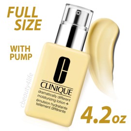 2PACK Clinique Dramatically Different Moisturizing Lotion With Pump 4.2oz/125ml