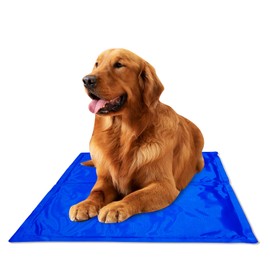 Jumstigate Washable Dog Cooling Mat Pet Cooling Pad for Small, Medium, Large Dogs Pet Self Cooling Pad Blanket Dog Self-Cooling Bed for Indoor & Outdoor Car Seats(Large,26"*20")