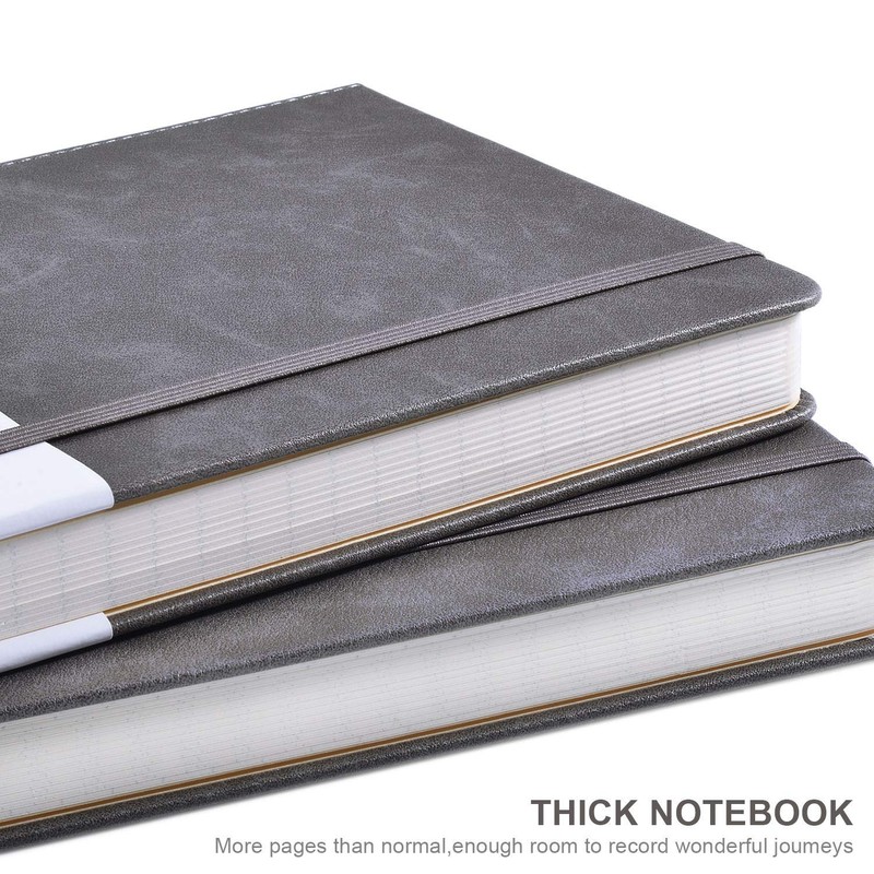Lemome Thick Classic Notebook with Pen Loop - A5 College
