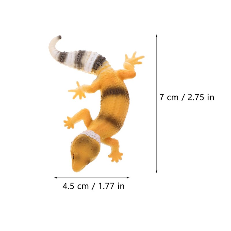 STOBOK 2 Simulation Lizard Model Toy Model Terrarium Lizard Realistic