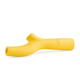 Beco Dog Toy - Natural Rubber Super Stick Fetch Chew Toy for Dogs - Yellow