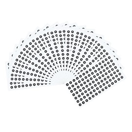 sourcing map 2400 Pcs 3D Scanner Markers 3mm High Reflective 3D Scanning Dots 3D Tracking Dots Reference Point 3D Target Diffuse Reflection Markers for Laser 3D Scanners(3x6mm)