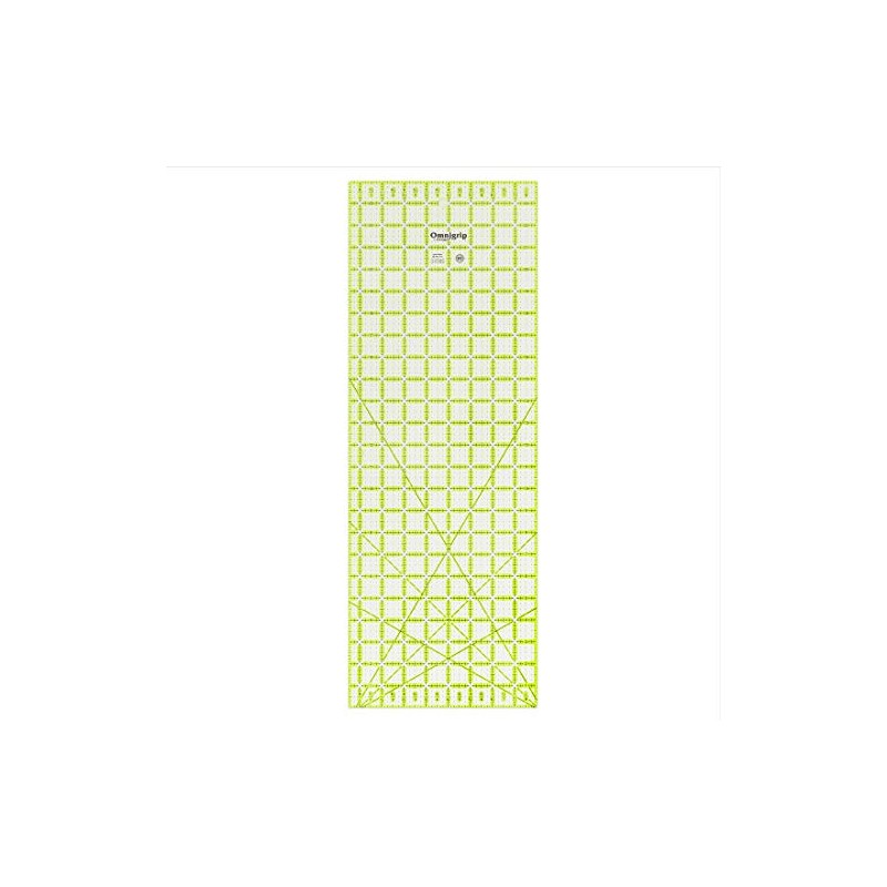 Omnigrip 8-1/2" x 24" Non-Slip Rectangle Quilting Ruler by Omnigrid