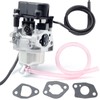 Dusledel Carburetor Kit with 2 Stepper Motors Replacement for Westinghouse