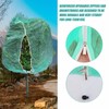 2pcs 10ftx10ft Large Fruit Tree Netting Bags, Bird Netting Cover