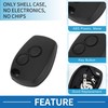 A ABSOPRO 2 Buttons Key Shell Case Keyless Entry Remote