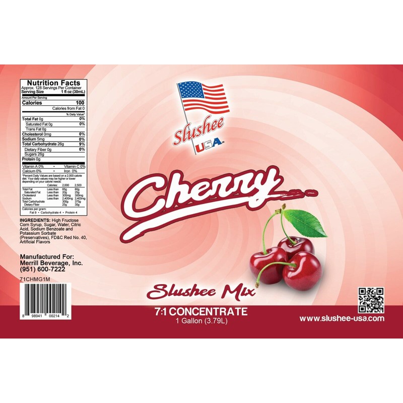 Slushee USA 2 Flavor Half Case Pink Lemonade/Cherr