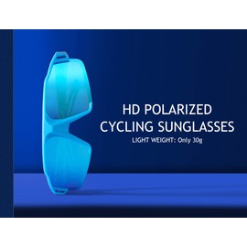 ROCKBROS Polarised Sunglasses Men Women UV400 Protection Cycling Glasses Outdoor Sports Cycling Glasses Sports Glasses with Polarised Lenses for Cycling Motorcycling Golf Fishing Climbing