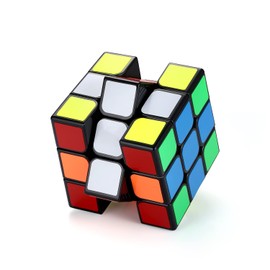 Magic Cube 3x3 3D Puzzle, Magic Cube Competition Dedicated Brain Training, Rotation Smooth, Educational Toy (3x3x3)