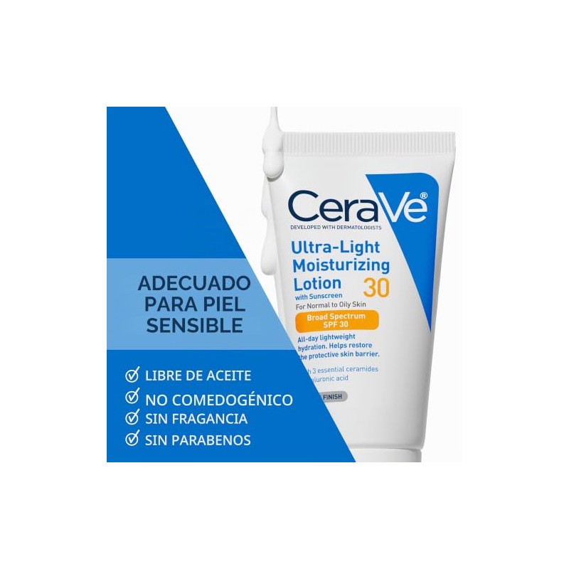 Cerave Face Moisturizer With Spf Ounce Light Weight Lotion Hyaluronic