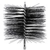 Midwest Hearth Square Wire Chimney Cleaning Brush (7-Inch Square) Made